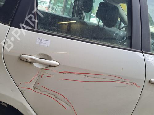 Right rear door RENAULT SCÉNIC III (JZ0/1_) 1.5 dCi | BP29981625C5