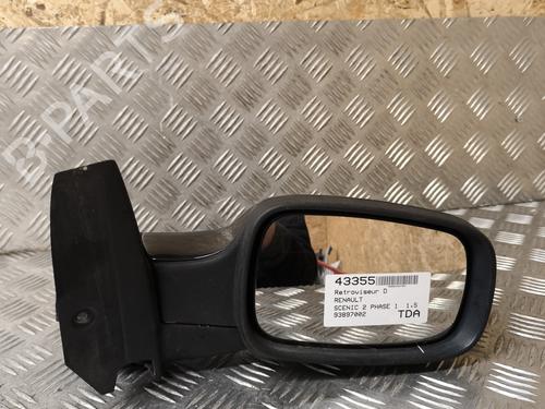 Used Right mirror RENAULT SCÉNIC II (JM0/1_) 1.5 dCi (JM1E, JM16) (106 hp) 21748027