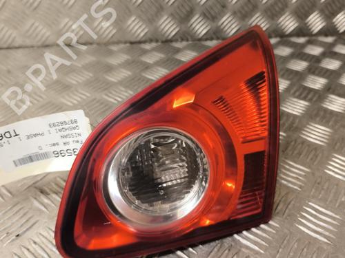 Used Right tailgate light NISSAN QASHQAI / QASHQAI +2 I (J10, NJ10, JJ10E) 1.5 dCi (103 hp) 21748590