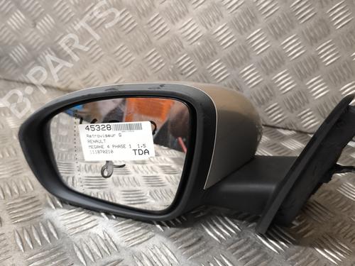 Used Left mirror RENAULT MEGANE IV Hatchback (B9A/M/N_) 1.5 dCi 110 (B9A3) (110 hp) 28952499