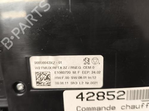 Climate control PEUGEOT 508 SW I (8E_) 1.6 HDi | BP21729905I5 