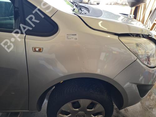 Used Right front fenders OPEL MERIVA B MPV (S10) 1.4 (75) (120 hp) 28952502