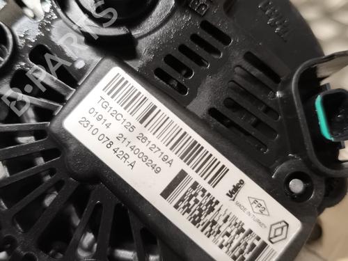 Alternator RENAULT CAPTUR I (J5_, H5_) 1.2 TCe 120 | BP28197501M7 