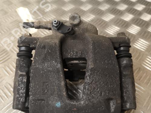 Used Right front brake caliper FIAT GRANDE PUNTO (199_) 1.3 D Multijet (75 hp) 25220149