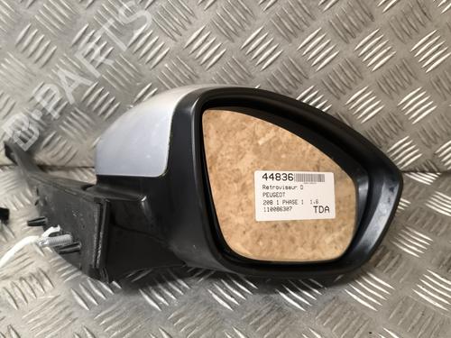 Used Right mirror PEUGEOT 208 I (CA_, CC_) 1.6 HDi (92 hp) 27894633