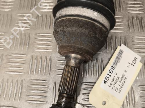 Right front driveshaft CITROËN C3 I (FC_, FN_) 1.4 HDi | BP26718168M39 