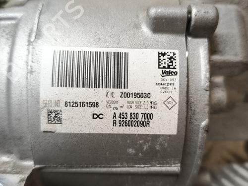 AC compressor RENAULT TWINGO III (BCM_, BCA_) 1.0 SCe 70 (BCMB) | BP29465337M34