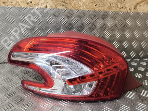 Used Left taillight PEUGEOT 208 I (CA_, CC_) 1.4 HDi (68 hp) 21798548