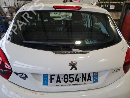Used Tailgate PEUGEOT 208 I (CA_, CC_) 1.2 VTi 68 / PureTech 68 (68 hp) 22940337