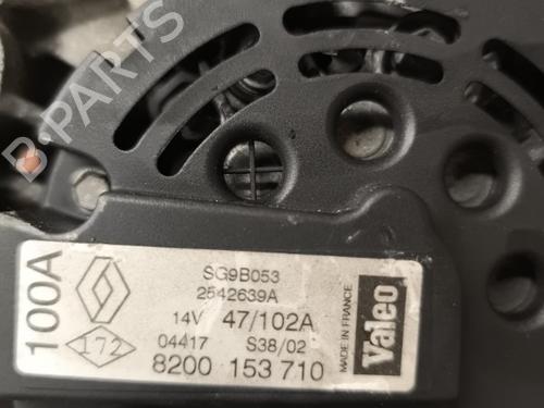 Generator RENAULT LAGUNA II (BG0/1_) 1.8 16V (BG0B, BG0M) | BP21749042M7 