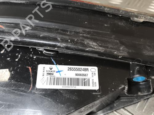 Left tailgate light RENAULT MEGANE IV Hatchback (B9A/M/N_) 1.5 Blue dCi 95 (B9A2, B9A6) | BP22241604C79 
