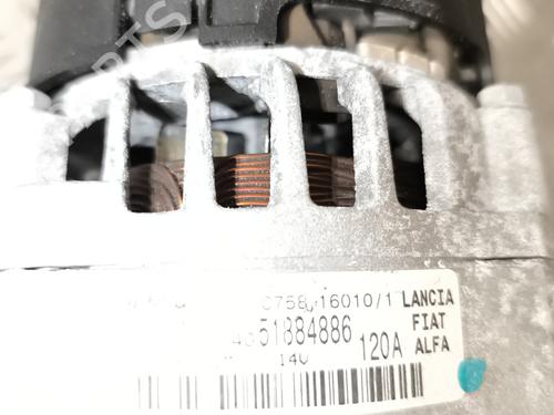 Alternator ALFA ROMEO GIULIETTA (940_) 2.0 JTDM (940FXE1A, 940FXG11) | BP22014245M7 