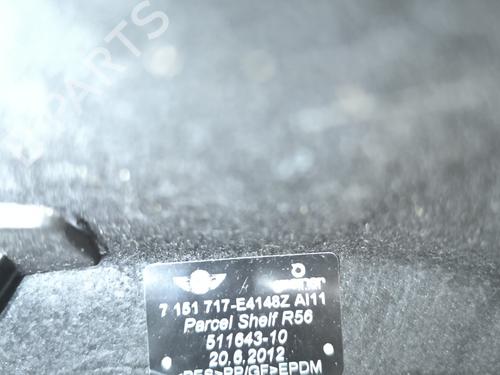 Rear parcel shelf MINI MINI (R56) One D | BP22014162C85 