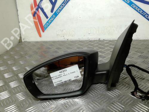 Left mirror VW POLO V (6R1, 6C1) 1.6 TDI | BP21738327C26 