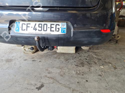 Rear bumper RENAULT MEGANE III Hatchback (BZ0/1_, B3_) 1.5 dCi (BZ0C) | BP29525257C8 