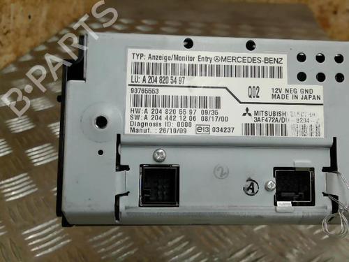 Display monitor MERCEDES-BENZ C-CLASS (W204) C 220 CDI (204.002) | BP21745280C48 