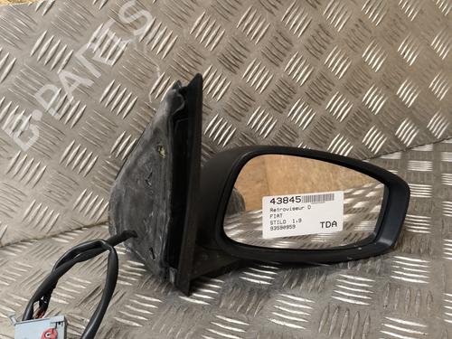 Used Right mirror FIAT STILO (192_) 1.9 JTD (192_XF1A) (80 hp) 21732953