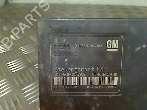 ABS Bremseaggregat OPEL ZAFIRA / ZAFIRA FAMILY B (A05) 1.9 CDTI (M75) (120 hp) 21747019