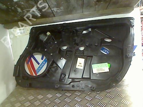 Rudehejsemekanisme Højre foran FORD FIESTA VI (CB1, CCN) 1.4 TDCi (70 hp) 21744341