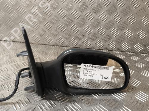 Used Right mirror CITROËN SAXO (S0, S1) 1.1 X, SX (60 hp) 24596048