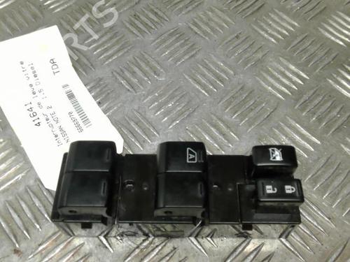 Used Left front window switch NISSAN NOTE (E12) 1.5 dCi (90 hp) 21734789