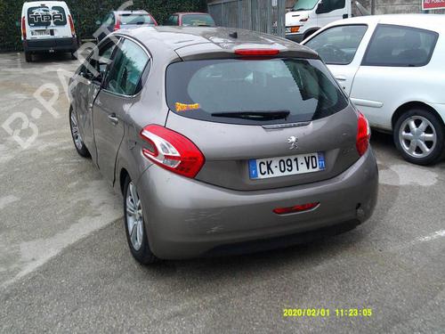 Rear left lock PEUGEOT 208 I (CA_, CC_) 1.6 HDi | BP21739835C100 