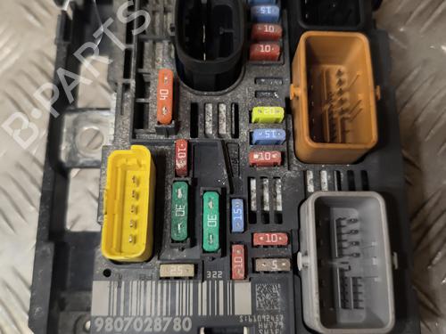 Fuse box PEUGEOT PARTNER Box Body/MPV 1.6 HDi | BP27727104E1 