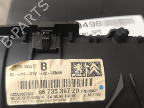 Display monitor PEUGEOT 3008 I MPV (0U_) 2.0 HDi 150 / BlueHDi 150 | BP21733520C48