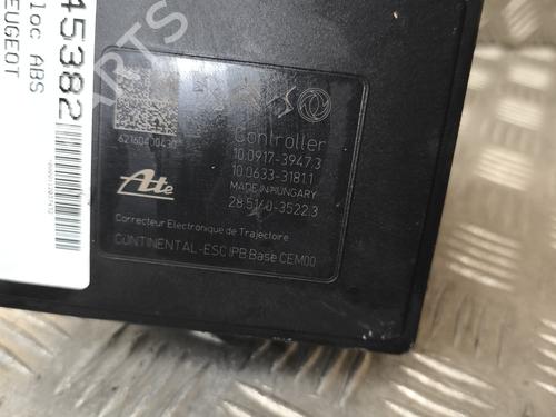 Used ABS pump ABS pump PEUGEOT 208 II (UB_, UP_, UW_, UJ_) 1.5 BlueHDI 100 (102 hp) 29193492 29193492