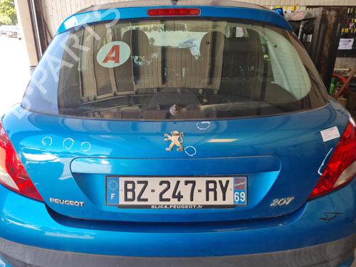 Used Tailgate PEUGEOT 207 (WA_, WC_) 1.4 16V (95 hp) 27486606