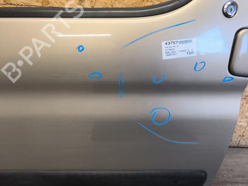 Left front door CITROËN BERLINGO / BERLINGO FIRST Box Body/MPV (M_) 2.0 HDI 90 (MBRHY, MCRHY) | BP27486633C2 