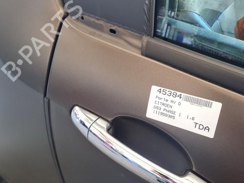 Used Right front door CITROËN DS3 (SA_) 1.6 HDi 110 (112 hp) 29014803