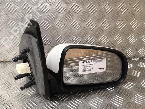 Used Right mirror CHEVROLET AVEO / KALOS Hatchback (T250, T255) 1.2 LPG (84 hp) 28965664