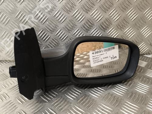 Used Right mirror RENAULT SCÉNIC II (JM0/1_) 2.0 dCi (JM1K) (150 hp) 26662875