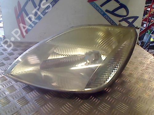 Used Left headlight FORD FIESTA V (JH_, JD_) 1.4 TDCi (68 hp) 21732403