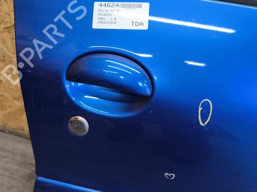 Right front door PEUGEOT 206+ (2L_, 2M_) 1.4 HDi eco 70 | BP25341231C3 