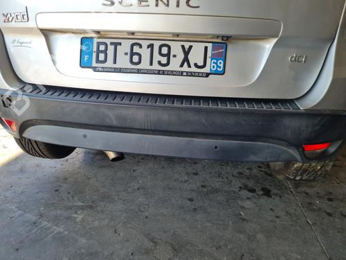 Rear bumper RENAULT SCÉNIC III (JZ0/1_) 1.9 dCi (JZ0J, JZ1J, JZ1K, JZ1S) | BP29075385C8 
