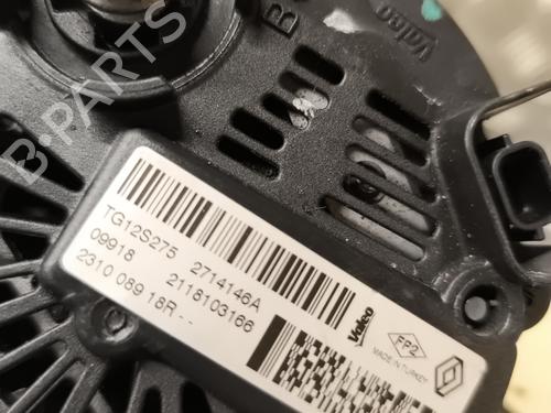 Alternator RENAULT CLIO IV (BH_) 1.5 dCi 90 | BP21740656M7 