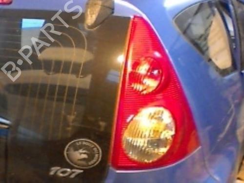 Used Right taillight PEUGEOT 107 (PM_, PN_) 1.4 HDi (54 hp) 21752600