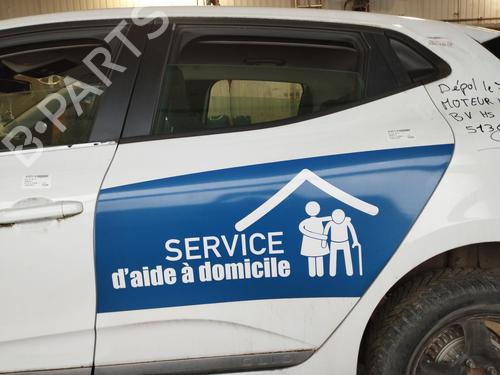Porta trás esquerda RENAULT CLIO V (B7_) 1.5 Blue dCi 85 (B7AG) (86 hp) 31344706