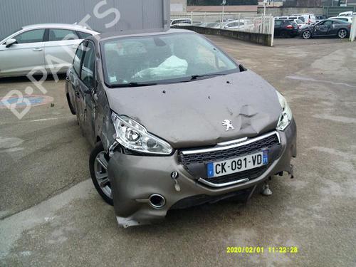 Rear left lock PEUGEOT 208 I (CA_, CC_) 1.6 HDi | BP21739835C100 