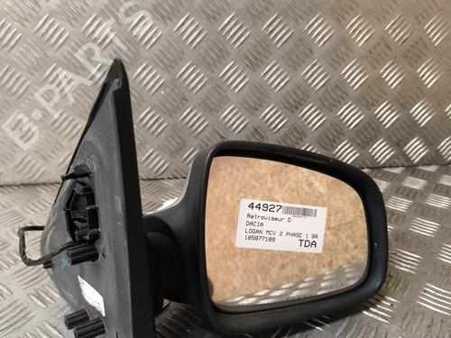 Right mirror DACIA LOGAN MCV II TCe 90 (K8M1, K8MA, K8AC) 963011787R