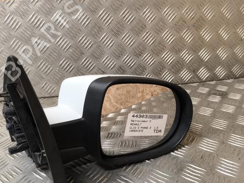 Used Right mirror RENAULT CLIO III (BR0/1, CR0/1) 1.5 dCi (C/BR0G, C/BR1G) (68 hp) 26740309
