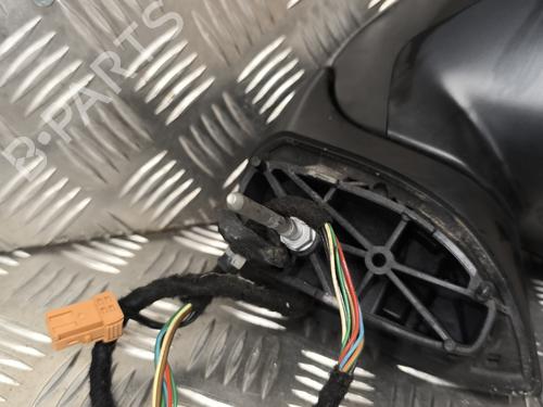 Right mirror PEUGEOT 3008 I MPV (0U_) 1.6 HDi | BP28589837C27 