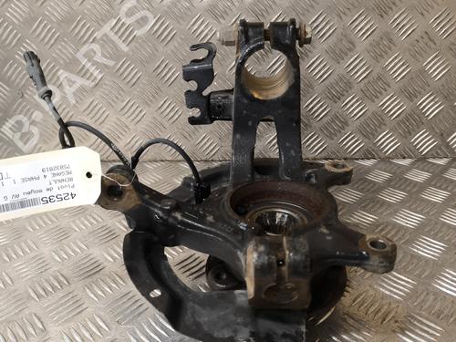 Used Left front steering knuckle Left front steering knuckle RENAULT MEGANE IV Hatchback (B9A/M/N_) 1.5 dCi 110 (B9A3) (110 hp) 22006134 22006134