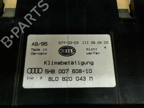 AC Styreenhet / Manøvreringsenhet AUDI A3 (8L1) 1.9 TDI (110 hp) 21739350