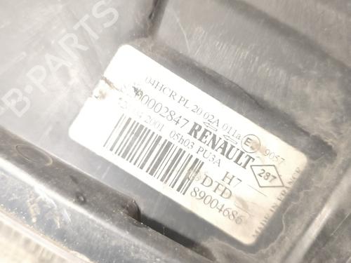 Right headlight RENAULT LAGUNA II (BG0/1_) 1.6 16V (BG0A, BG0L) | BP22013037C29 