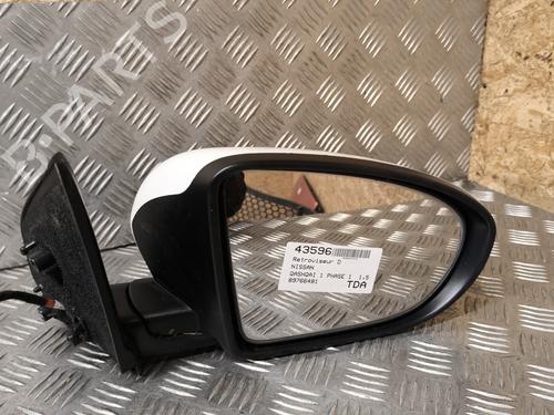 Used Right mirror NISSAN QASHQAI / QASHQAI +2 I (J10, NJ10, JJ10E) 1.5 dCi (103 hp) 22009527