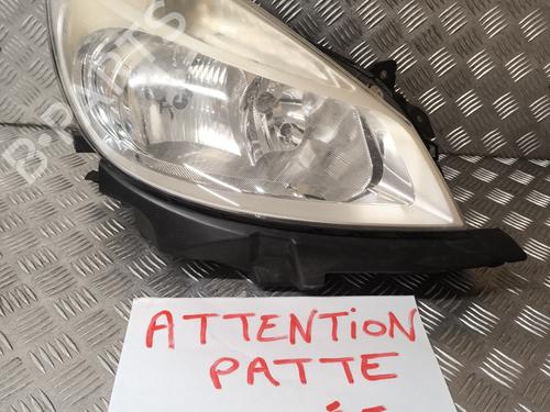Right headlight RENAULT CLIO III (BR0/1, CR0/1) 1.2 16V (BR0P, CR0P) | BP29478188C29 