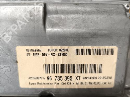 Display monitor PEUGEOT 207 (WA_, WC_) 1.6 16V VTi | BP22013314C48 